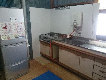 【いわき市植田・Kさん改修】 仮の炊事場設営