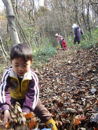 里山日記･･･落ち葉集め大会
