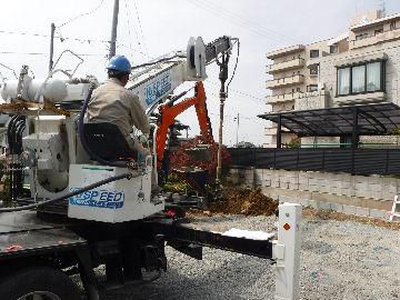 【郡山市開成・ドミノＨ邸 】 砕石で地盤改良