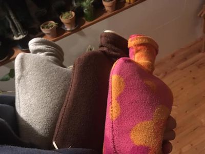 里山日記・・・湯たんぽで、ぬっくぬき
