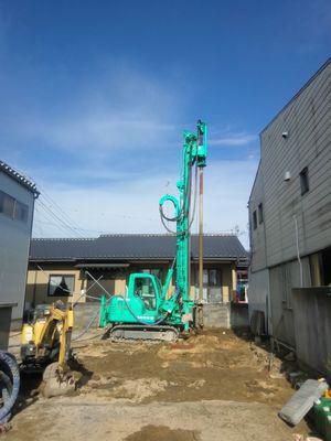 【鏡石町本町・Ｔ邸／Yu工房】 手際よい地盤改良工事業者
