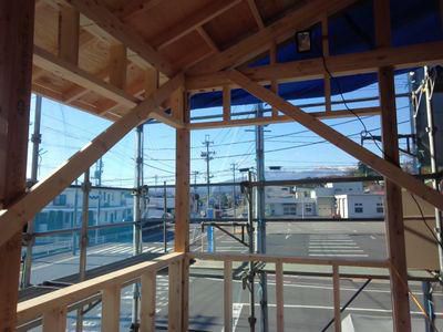 【二本松市榎戸・Ｉ邸／フォルム建築計画】 リクエストを叶える窓からの眺め