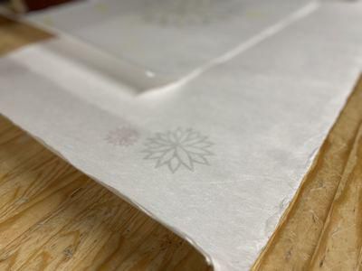 【二本松市榎戸・Ｉ邸／フォルム建築計画】 地元の手漉き和紙をリビング障子に(^^♪
