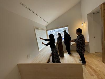 【二本松市榎戸・Ｉ邸／フォルム建築計画】 リクエストを叶えた窓からの眺め