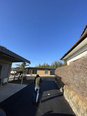 「郡山市西田町・シンプルノートＳ邸」　写道家「朔丸」の技