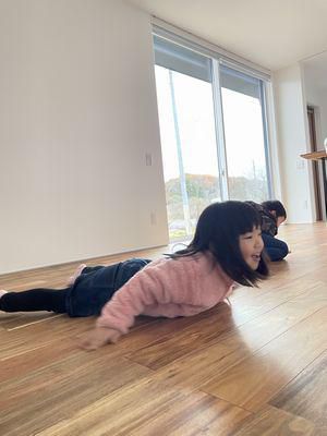 「郡山市西田町・シンプルノートＳ邸」　人間ルンバ 出動