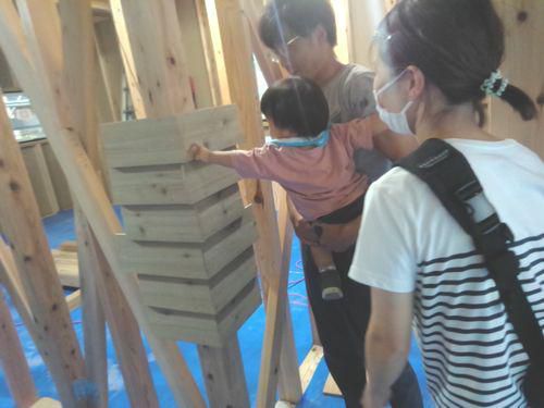 「福島市小田・シンプルノートＨ邸」　外壁板材の張り方打合せ