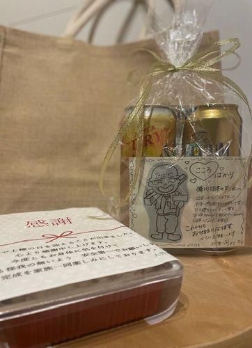 「 白河市大信・Ｏ邸」　手書きコメントとイラストを頂きました(^^♪