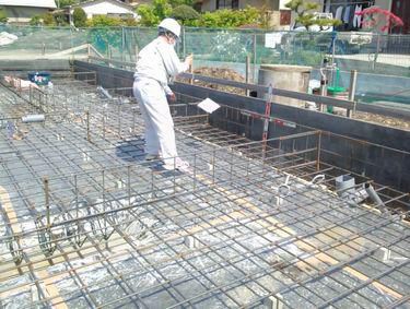 「 白河市大信・Ｏ邸」　第三者による基礎配筋検査