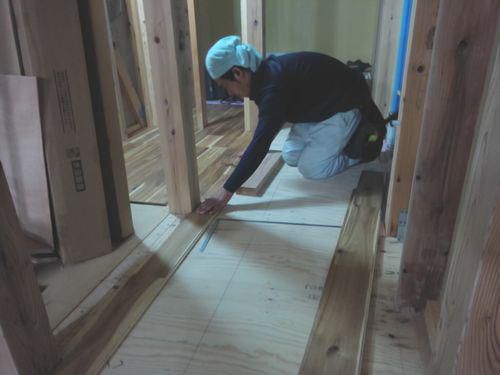 「 白河市大信・Ｏ邸」　仕上りに現れる「整理整頓」の仕事ぶり