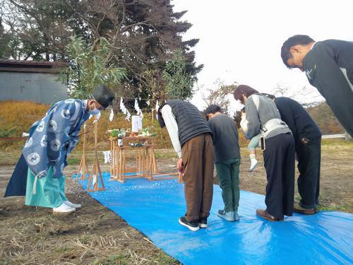「田村市大越町・シンプルノートＴ邸」　家族そろって、エイ、エイ、エイ！