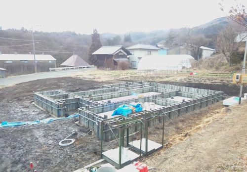 「田村市大越町・シンプルノートＴ邸」　基礎段階でも断熱欠損に注意
