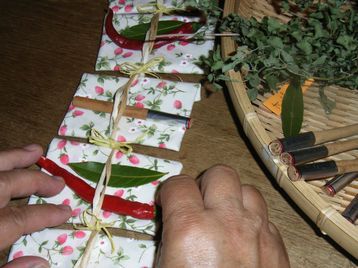 住まい教室 「スパイスロープ作り」 を終えて