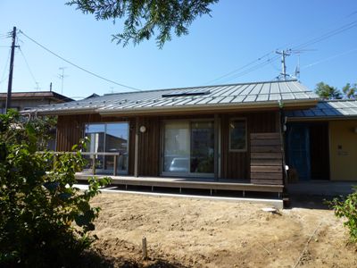 【完成見学会11/6･7】 Ｋさんの家　完成までもう少し