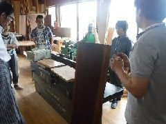 テーブル製作現場見学会　お礼