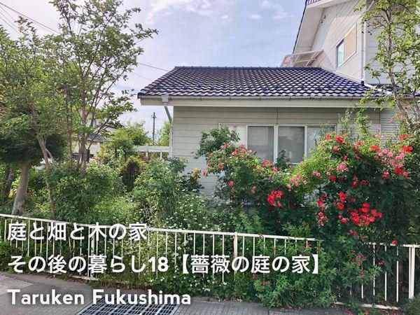 その後の暮らしNo.18　薔薇への愛情たっぷり　癒しの庭　35年目
