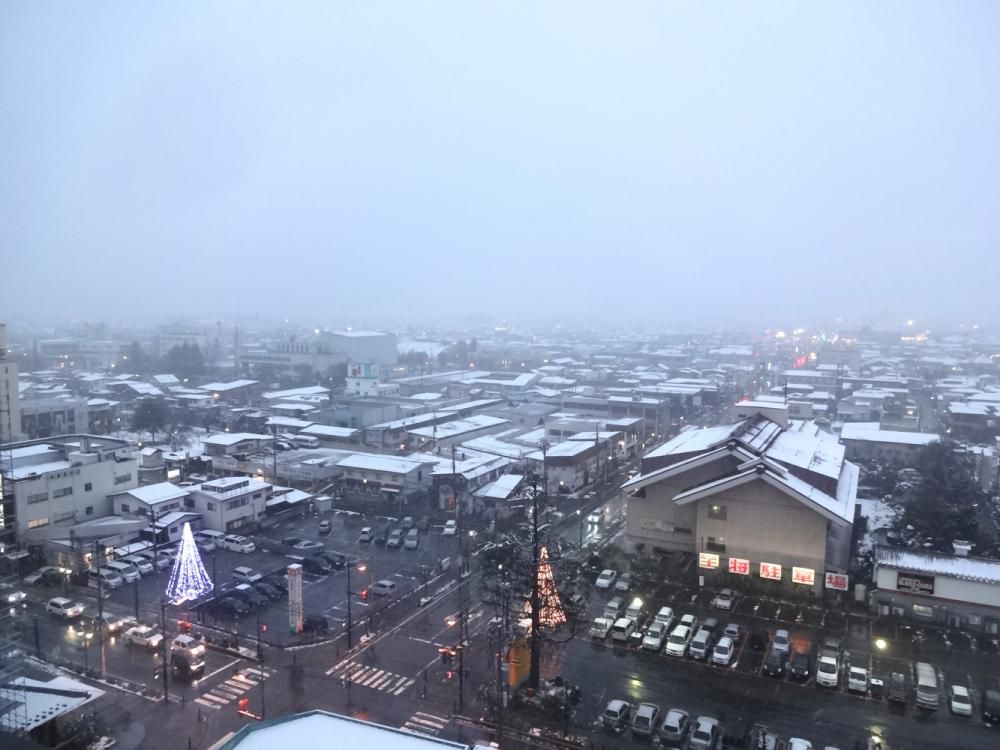天童市の雪情報♪