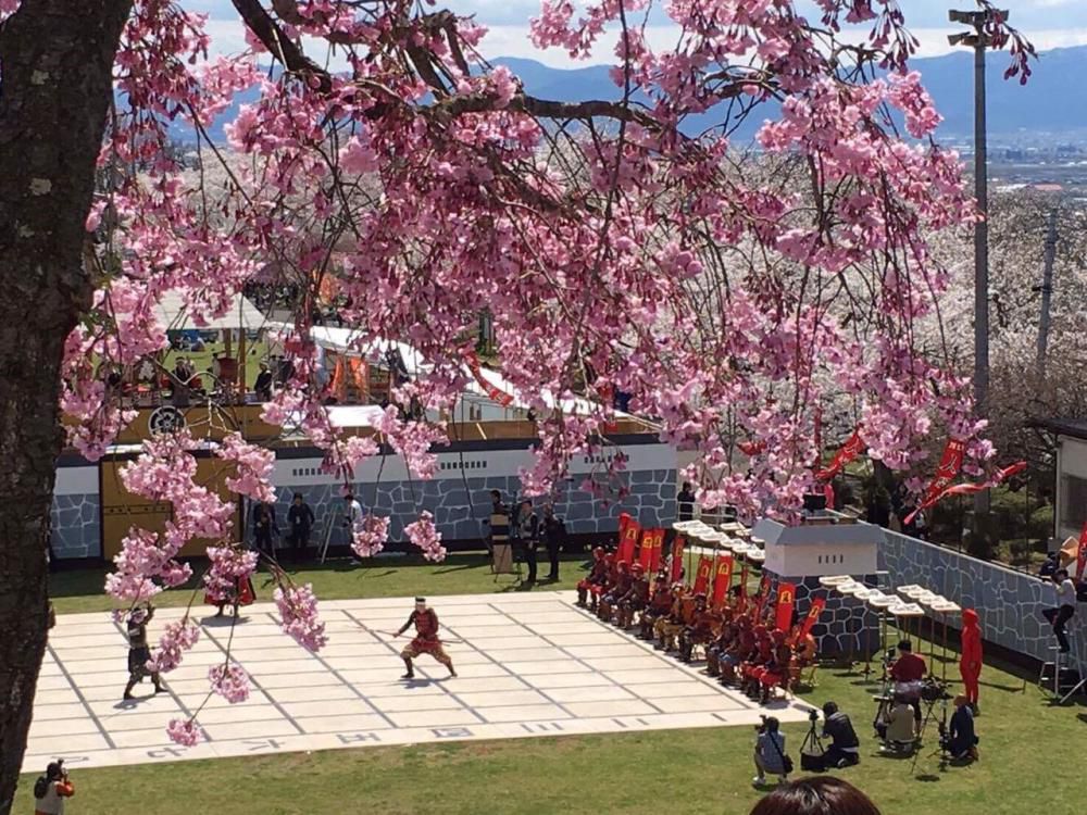 22日23日は桜が満開！人間将棋大盛況でした★