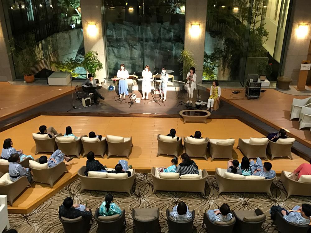 お休み前のひとときに....オカリナ演奏会を開きました 