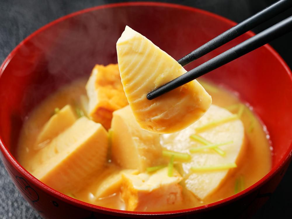 夕食でどうぞ♪「山形のたけのこ汁」