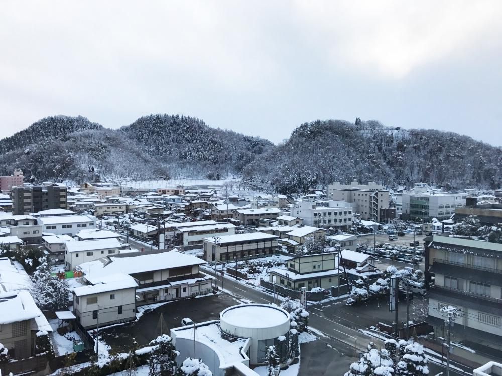 今日の天童の積雪情報［12/13］