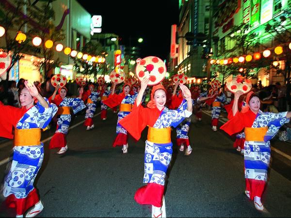 【8/5～7】山形の夏の夜を彩る！山形花笠まつり