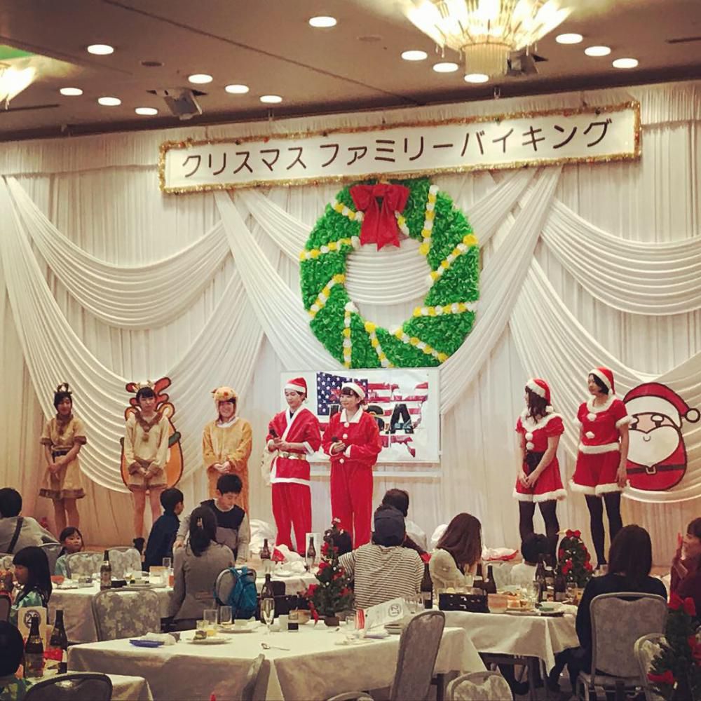 天童ホテル☆クリスマスファミリーバイキング♪
