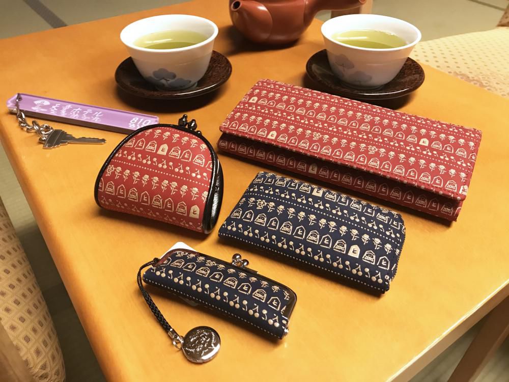 伝統工芸品「印伝」の山形コラボグッズ♪