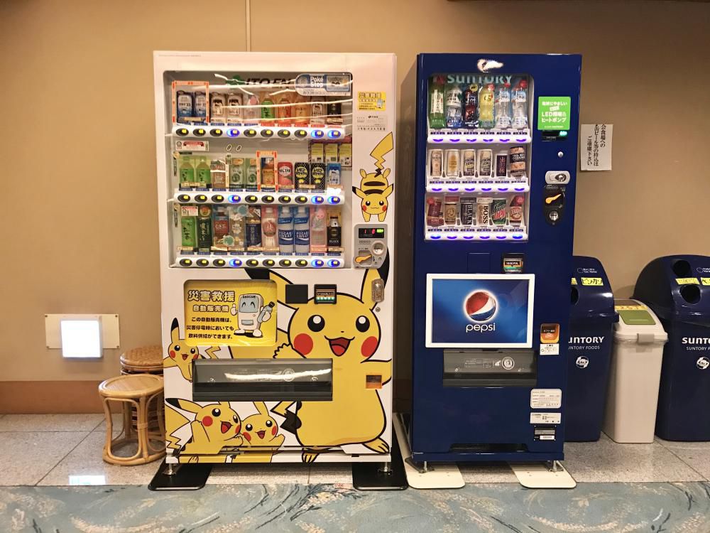 ピカチュウ自販機