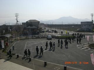 ◆高畠駅の通学風景　　／：／：／