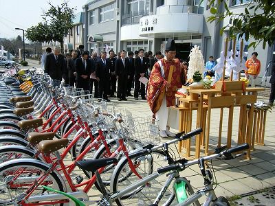 ◆まほろばの緑道サイクリング安全祈願祭　　／：／：