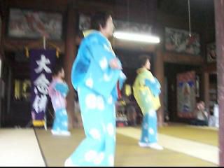 ◆歌謡曲『亀岡文殊』踊り奉納　とＮＣＶ子供インタビュー　　＠＠＠＠