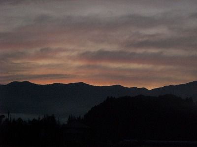 ◆本日の夜明け　　朝焼け　＠＠＠＠