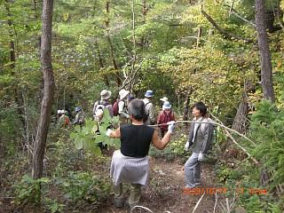 ◆鈴沼文殊山登山会　下りです。　　＠＠＠＠
