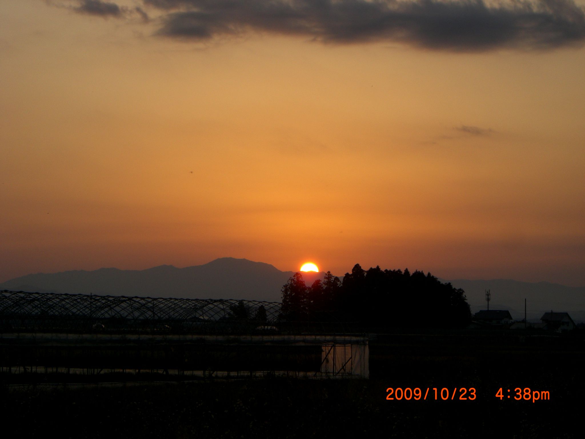 ◆まほろばの里夕焼け　　＠＠＠