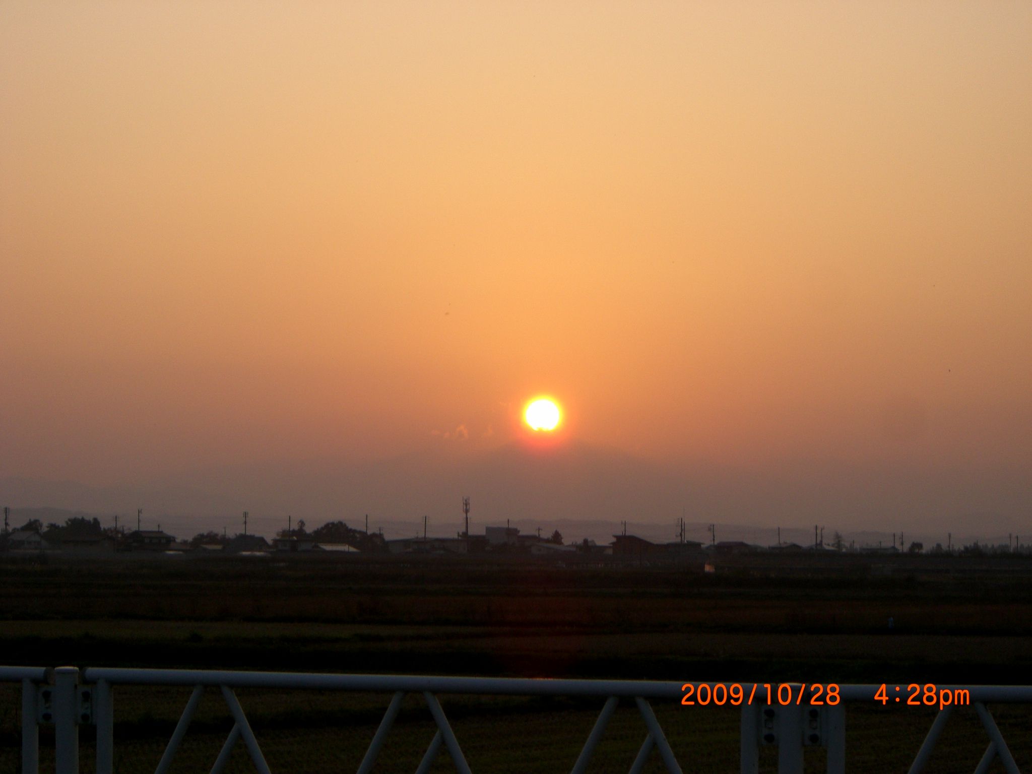 ◆まほろばの里夕暮れ　　＠＠＠＠