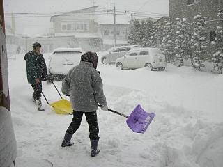 ◆正月早々大雪だす。