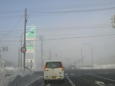 ◆通勤も霧の中でした。　　＠＠＠＠