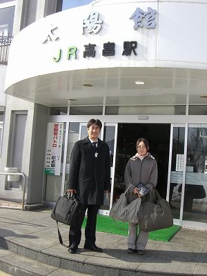◆教育旅行の下見に来られました。　　＠＠＠