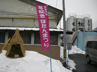 ◆まほろば冬咲きぼたん祭り　米鶴さん会場　　＠＠＠