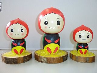 ◆マスコットキャラクター『ホタピ―こけし』登場　＠＠＠