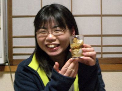◆まつたけ酒で乾杯　　＠＠＠＠