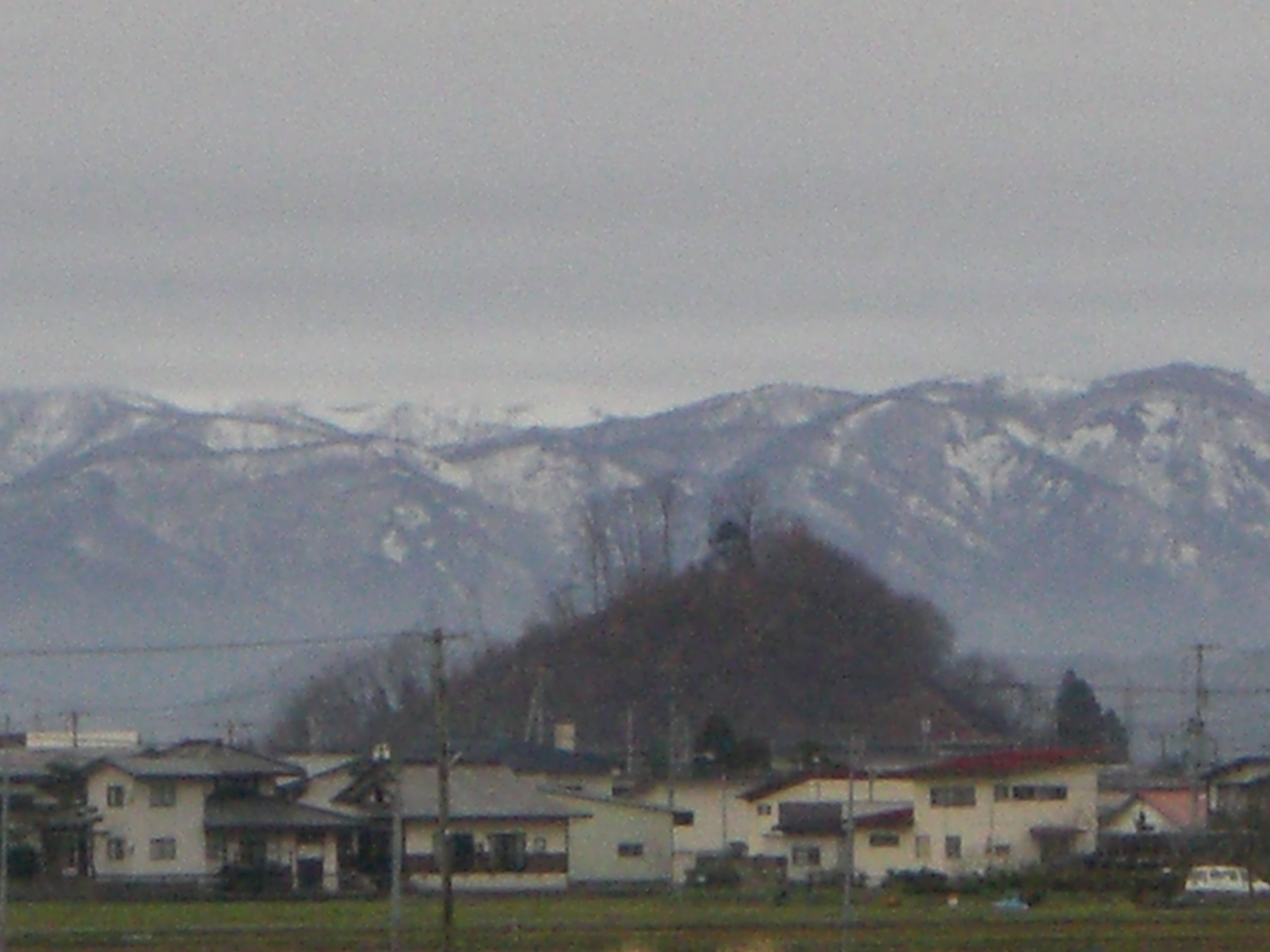 ◆遠くから見た竹の森山　　＠＠＠＠