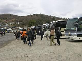 ◆福島花見山の混み具合　　＠＠＠