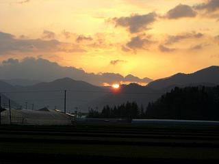 ◆今朝の夜明け　　＠＠＠