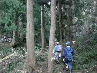 ◆大滝までの道筋　　＠＠
