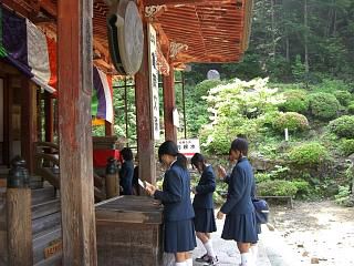 ◆大和田中合格祈願しました。　　＠＠＠