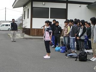 ◆教育旅行宮城教育大付属中学校　お別れ会　　＠＠＠