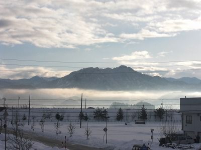 ◆本日の亀岡文殊山　　神秘的な姿を見せました。　＠＠＠＠