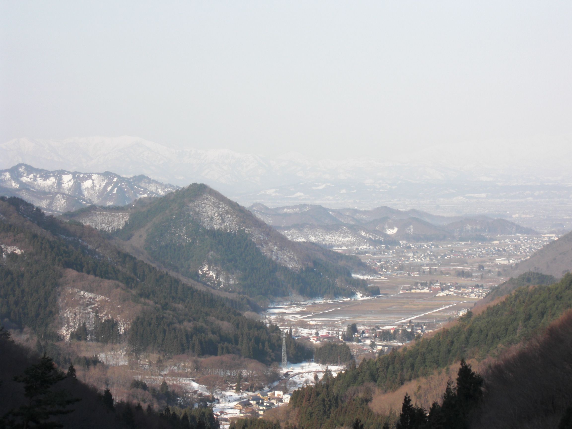 ◆高畠の早春全景　　　＠＠＠